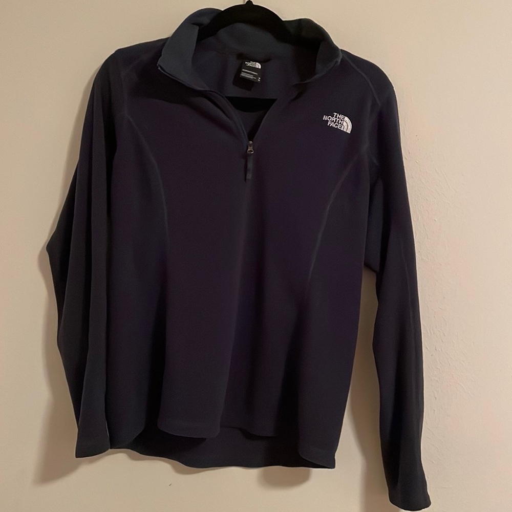 North Face - Navy Half-zip M